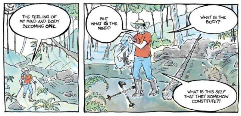 Panels from The Secret to Superhuman Strength by Alison Bechdel