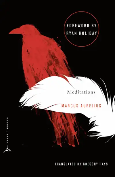 The Meditations by Marcus Aurelius book cover