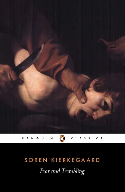 Cover of Fear and Trembling by Søren Kierkegaard, the recommended starting point for reading Kierkegaard books